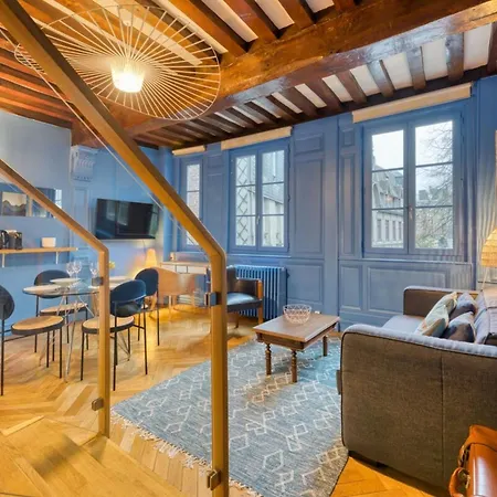 Apartment Les Loges Saint Eloi Somptueux F4 Pour 7 Personnes Rouen